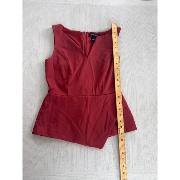 White House Black Market Business Corporate Girly Cinnamon Tank - Picture 2 of 5